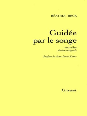 cover image of Guidée par le songe